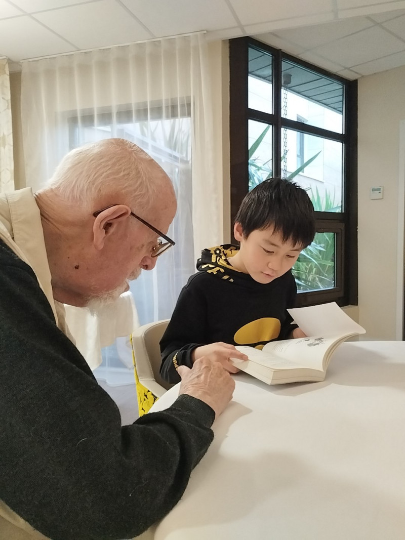 Les élèves de l'école Saint-Gabriel préparent le concours des "Petits Champions de la Lecture" à La Canopée.